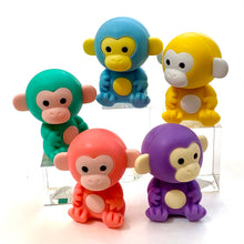 Load image into Gallery viewer, 384551 Iwako Colorz Monkey -1 box of 5 Erasers