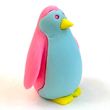 Load image into Gallery viewer, 384591 Iwako Colorz Penguin -1 box of 5 Erasers