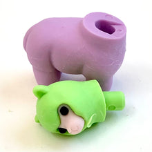 Load image into Gallery viewer, 384611 Iwako Colorz Llama Erasers-1 box of 5 erasers