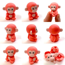 Load image into Gallery viewer, 384551 Iwako Colorz Monkey -1 box of 5 Erasers