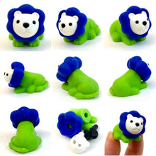 Load image into Gallery viewer, 384581 Iwako Colorz Lion -1 box of 5 erasers