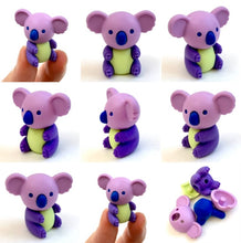 Load image into Gallery viewer, 384601 Iwako Colorz Koala -1 box of 5 Erasers
