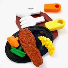 Load image into Gallery viewer, 383644 IWAKO STEAK DINNER ERASER SET - 3 ERASERS IN 1 BAG