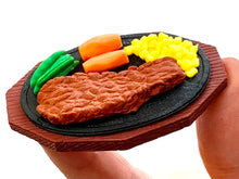 Load image into Gallery viewer, 383641 IWAKO STEAK DINNER RESTAURANT TRIPLE IWAKO PUZZLE ERASERS-1 bag of 3 erasers