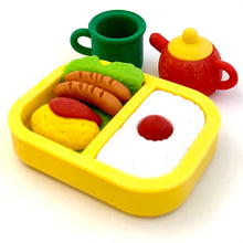 Load image into Gallery viewer, 383641 IWAKO STEAK DINNER RESTAURANT TRIPLE IWAKO PUZZLE ERASERS-1 bag of 3 erasers