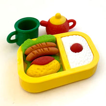 Load image into Gallery viewer, 383642 IWAKO BENTO BOX TRIPLE IWAKO PUZZLE ERASERS-1 bag of 3 erasers