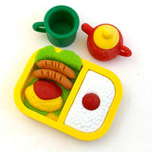 Load image into Gallery viewer, 383642 IWAKO BENTO BOX TRIPLE IWAKO PUZZLE ERASERS-1 bag of 3 erasers