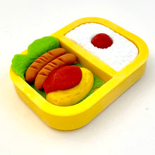Load image into Gallery viewer, 383642 IWAKO BENTO BOX TRIPLE IWAKO PUZZLE ERASERS-1 bag of 3 erasers