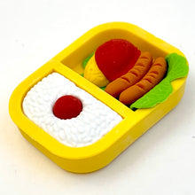 Load image into Gallery viewer, 383642 IWAKO BENTO BOX TRIPLE IWAKO PUZZLE ERASERS-1 bag of 3 erasers