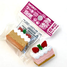 Load image into Gallery viewer, 381472 IWAKO ASSORTED CAKE ERASER-7 erasers