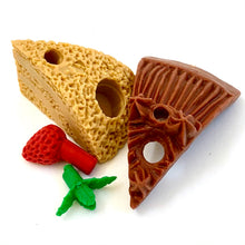 Load image into Gallery viewer, 381474 IWAKO SLICED CAKE ERASER-CHOCOLATE-1 ERASER