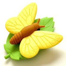 Load image into Gallery viewer, 3821943 IWAKO YELLOW BUTTERFLY ERASER-1 Eraser