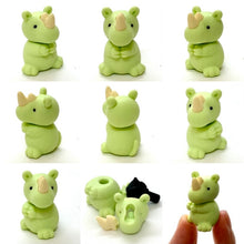 Load image into Gallery viewer, 382258 IWAKO RHINO ERASER-GREEN-1 erasers