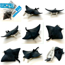 Load image into Gallery viewer, 382503 IWAKO STINGRAY MANTA ERASER-BLACK-1 eraser
