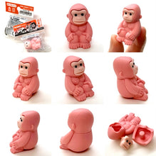 Load image into Gallery viewer, 382614 IWAKO GORILLA ERASER-PINK-1 eraser