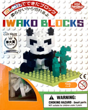 Load image into Gallery viewer, 38483 Iwako BLOCKS Panda Eraser-1