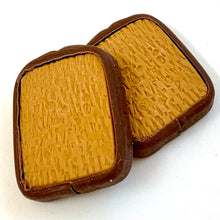 Load image into Gallery viewer, X 380733 2 SLICES OF DARK BROWN BREAD ERASER-DISCONTINUED