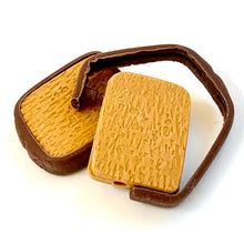 Load image into Gallery viewer, X 380733 2 SLICES OF DARK BROWN BREAD ERASER-DISCONTINUED