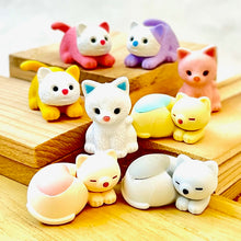 Load image into Gallery viewer, 3800294 Iwako SLEEPING CAT ERASER-Grey-1 ERASER