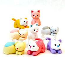 Load image into Gallery viewer, 3800294 Iwako SLEEPING CAT ERASER-Grey-1 ERASER