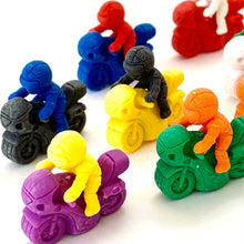 Load image into Gallery viewer, 382302 Iwako Biker Japanese Erasers-4 Bags of 8 erasers