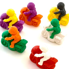 Load image into Gallery viewer, 382302 Iwako Biker Japanese Erasers-4 Bags of 8 erasers