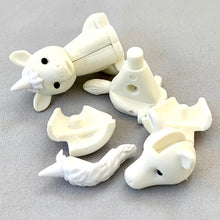 Load image into Gallery viewer, 380562 IWAKO WHITE UNICORN ERASER-1 eraser
