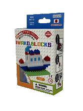 Load image into Gallery viewer, 38473 Iwako BLOCKS Steamboat Eraser -1