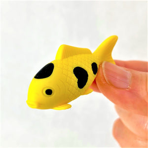 380524 Iwako Koi Eraser-Yellow-1 eraser