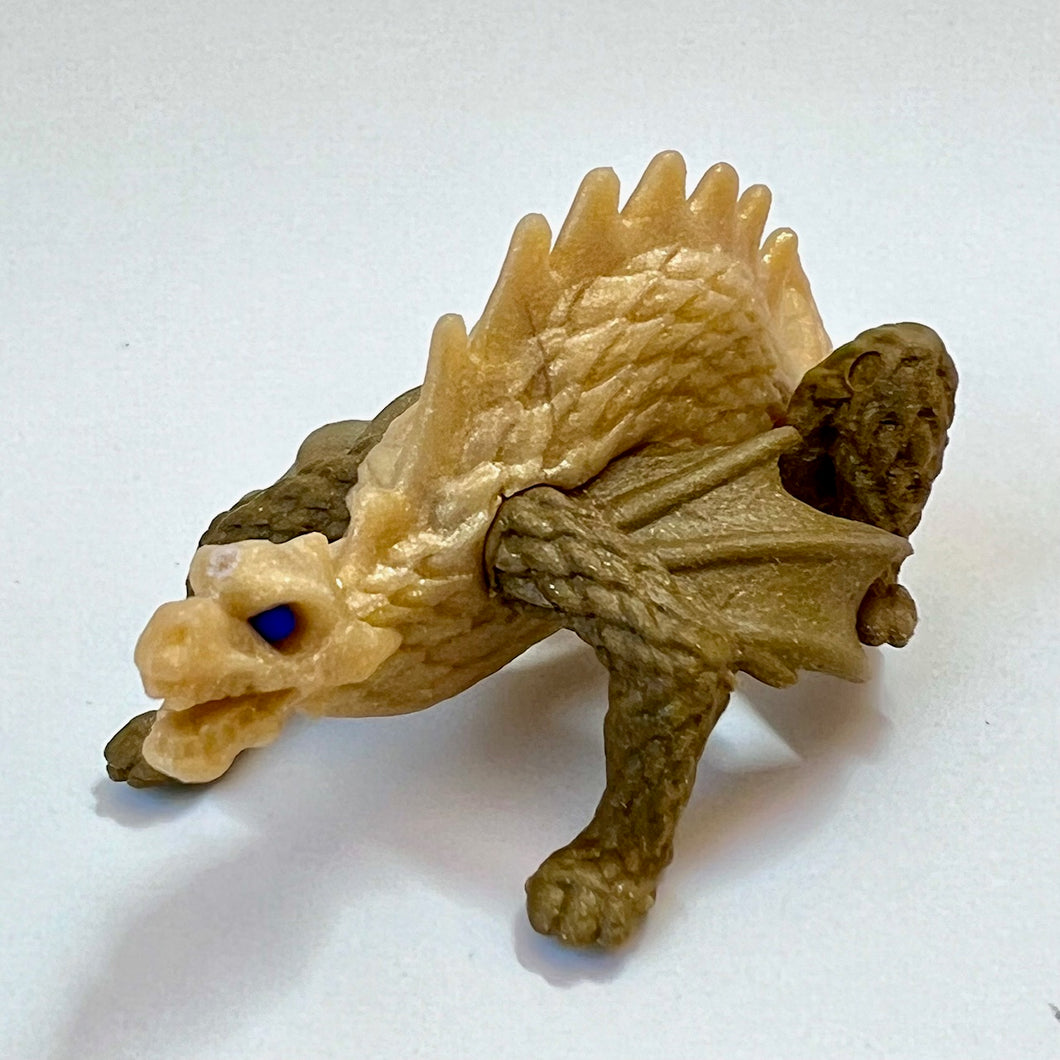382855 IWAKO DRAGON ERASER-GOLD