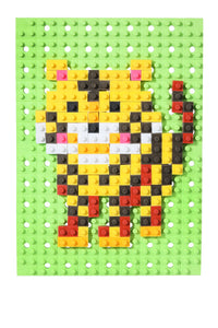 38492 Lion Tiger Iwako Dot Art Eraser-1