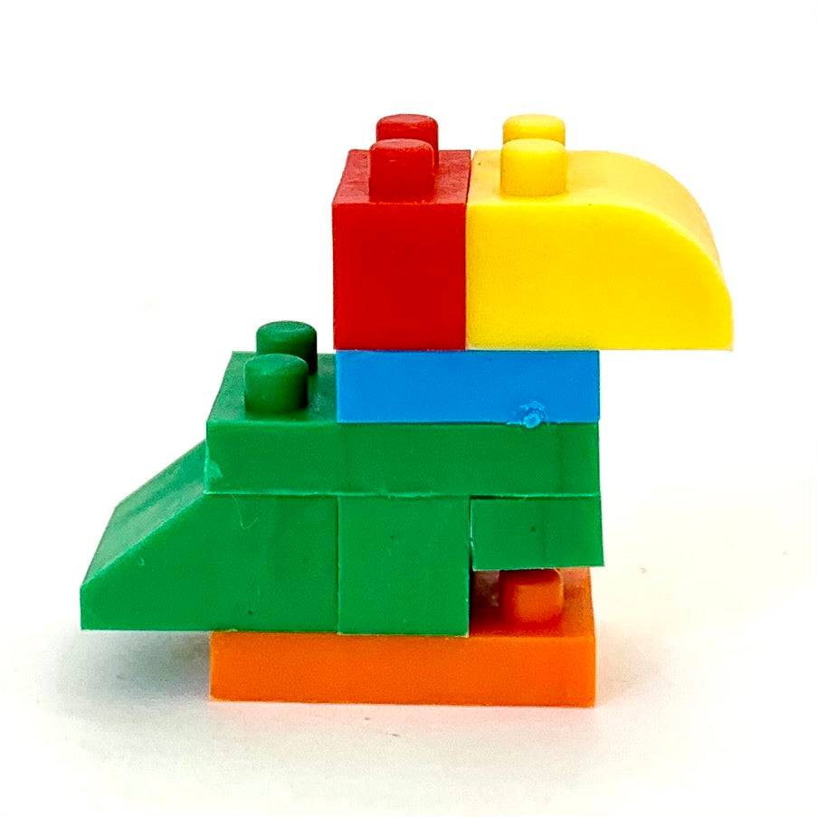 382812 Iwako Block Animals-PARROT-1 – IwakoUSA