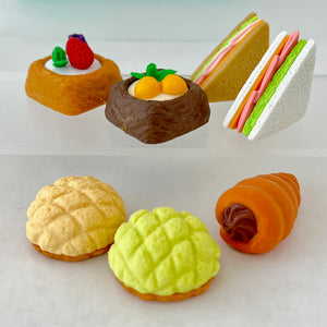 38272 IWAKO CAFE BAKERY ERASERS-7 erasers