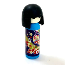 Load image into Gallery viewer, 380037 Iwako Kokeshi Japanese Doll Eraser-Blue-1 eraser
