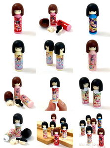 380033 Iwako Kokeshi Japanese Doll Eraser-Yellow-1 eraser