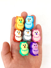 Load image into Gallery viewer, X 380066 IWAKO OWL ERASERS-PINK-DISCONTINUED
