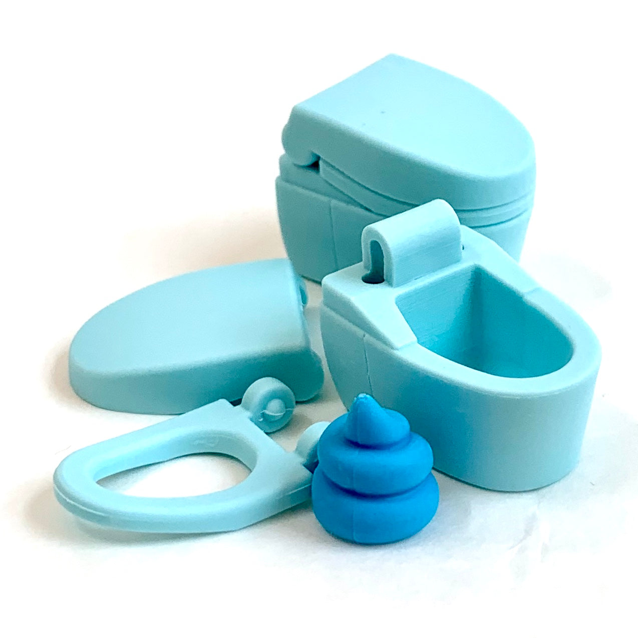 380094 IWAKO TOILET ERASERS-BLUE-1 ERASER – IwakoUSA
