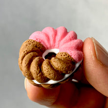 Load image into Gallery viewer, X 380127 IWAKO FRENCH DONUT ERASER-PINK/BROWN-DISCONTINUED
