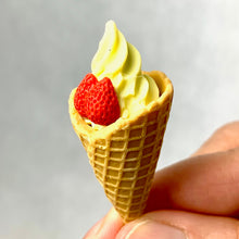 Load image into Gallery viewer, X 380124 IWAKO ICE CREAM WAFFLE ERASER-YELLOW-DISCONTINUED
