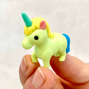 380455 NEW Unicorn Eraser-Green-1 eraser