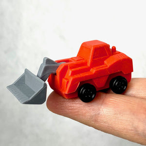 380962 Iwako Construction Trucks Eraser-3 erasers