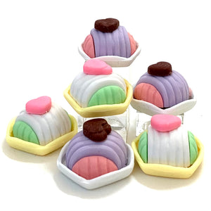 382022 Mont Blanc Chestnut Cake Eraser-2 erasers