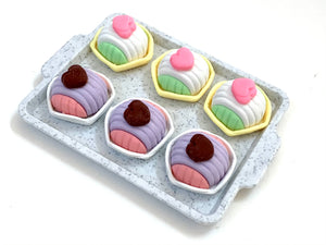 382022 Mont Blanc Chestnut Cake Eraser-2 erasers