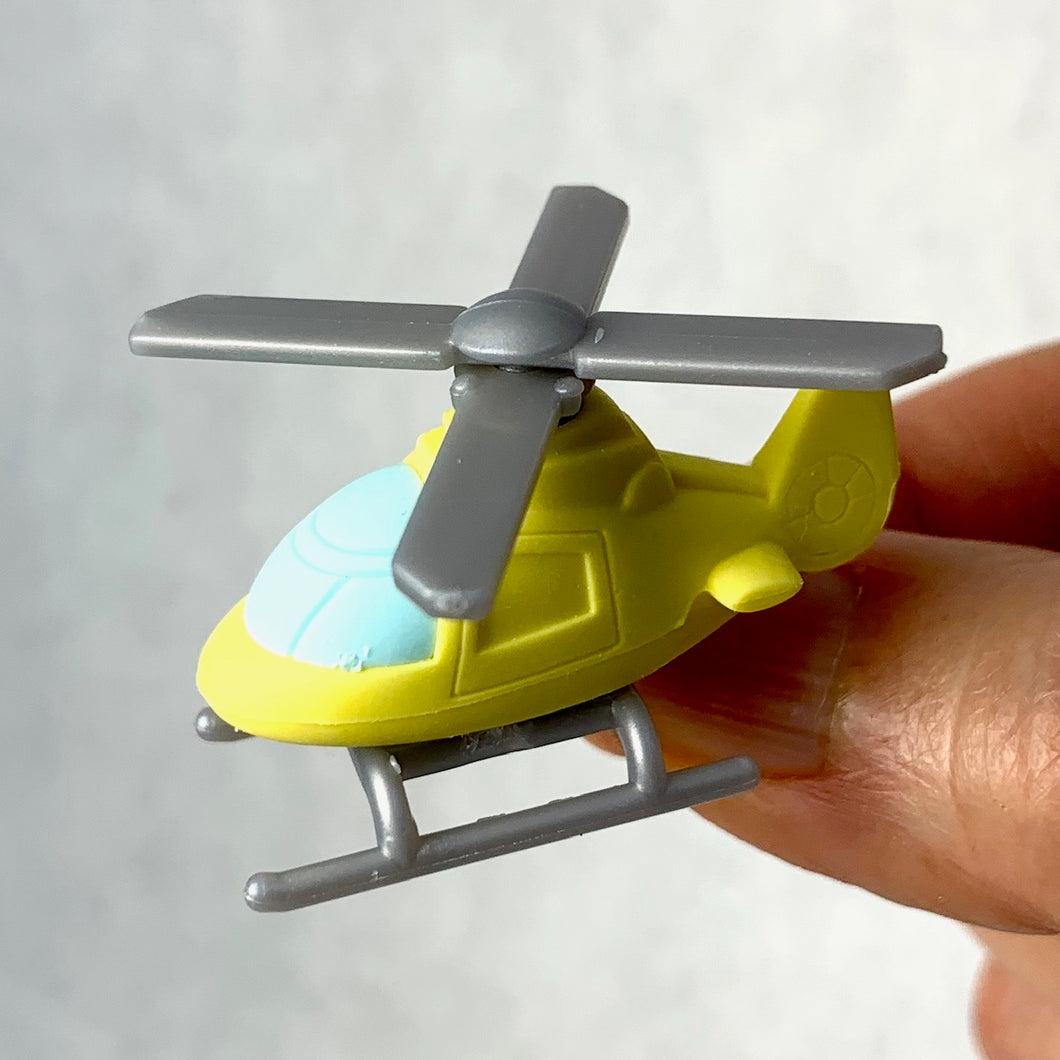 381365 HELICOPTER ERASERS-YELLOW-1 eraser