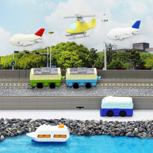 Load image into Gallery viewer, 381362 IWAKO AIRPLANE, HELICOPTER, BUS, CRUISE SHIP ERASERS-7 erasers
