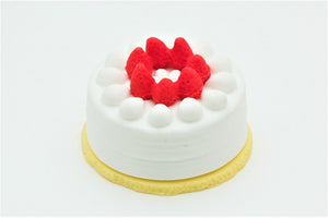 381487 IWAKO PARTY CAKE ERASER-WHITE-1 eraser