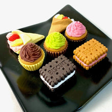 Load image into Gallery viewer, 381672 IWAKO CAKE AND BISCUIT MIX ERASER-7 erasers

