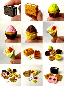 381676 IWAKO CUP CAKE ERASER-CHOCOLATE-1 eraser
