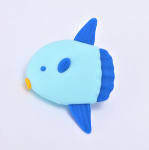 381806 IWAKO SUN FISH ERASER BLUE-1 eraser