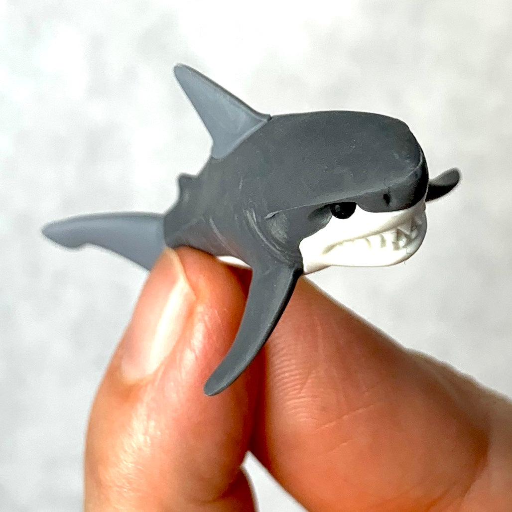 SHARK セット 381844 Shark Iwako Erasers-Grey-1 eraser – IwakoUSA